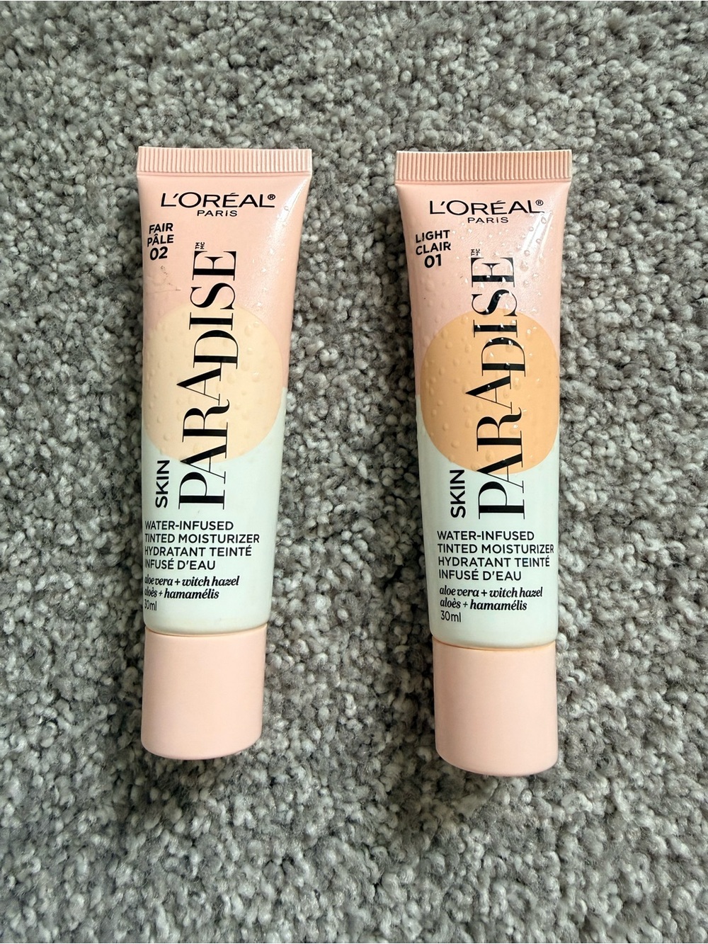 L’Oréal Skin Paradise Tinted Moisturizer – Shades 01 & 02